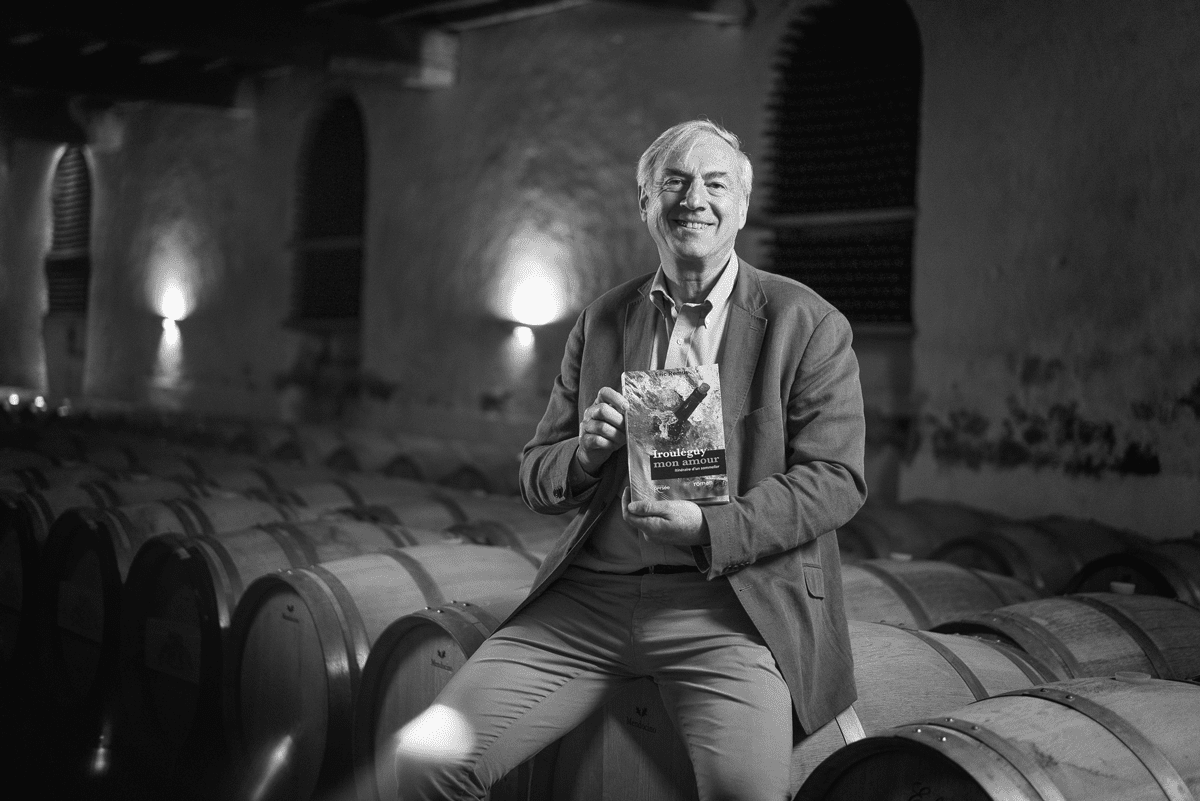 Eric Remus, auteur du roman Irouléguy mon amour, itinéraire d'un sommelier